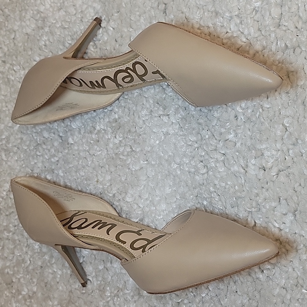 NWOT SAM EDEL MAN JAINA D ORSAY Kitten Heels Size 7.5 - Picture 15 of 16